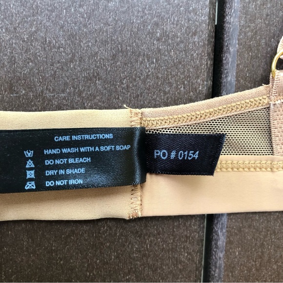 Pepper Beige Bra With Mesh Sides & Cleavage Size M - Picture 6 of 6